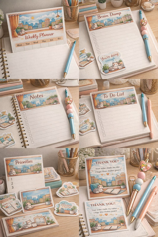 Cozy Focus Productivity Bundle