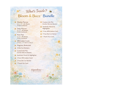 BLOOM & BUZZ BUNDLE
